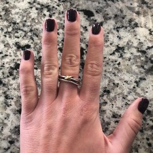 David Yurman X crossover ring